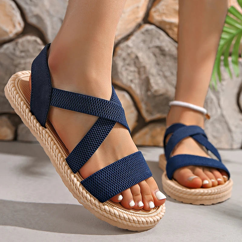 Sandales Tissées Bohème pour Femmes 5