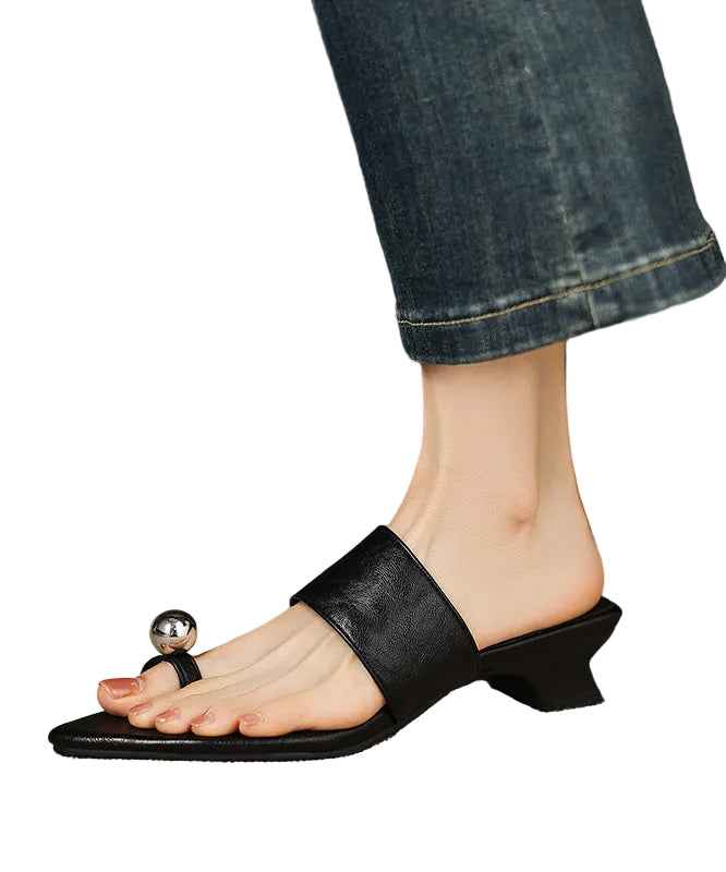 Sandales Tongs Femme à Bout Pointu 2