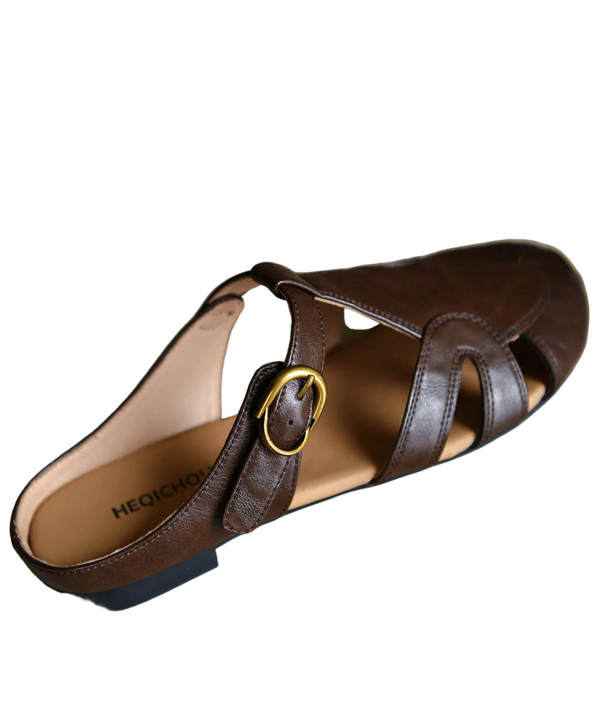 Sandales à glissière ajourées pour femme 0