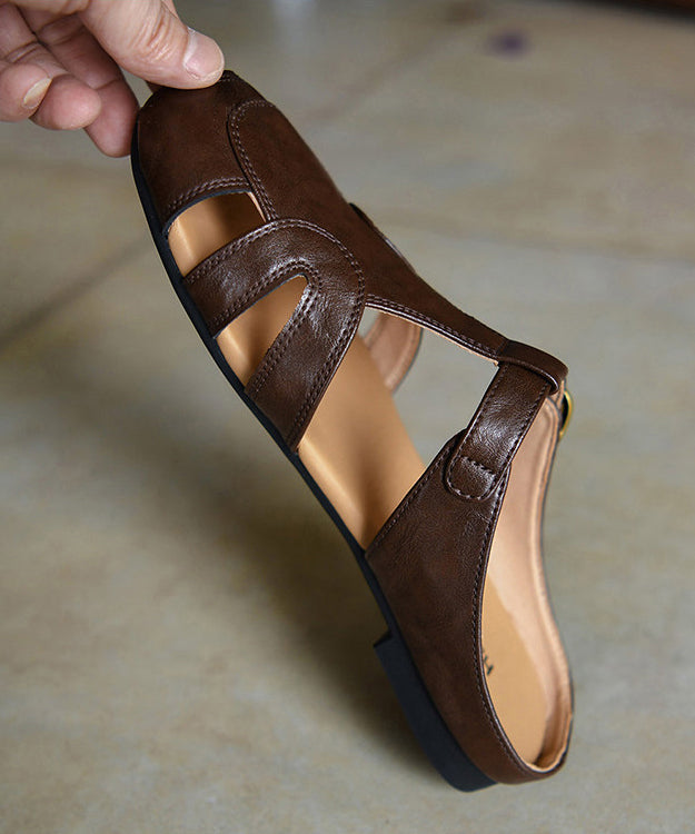 Sandales à glissière ajourées pour femme 3