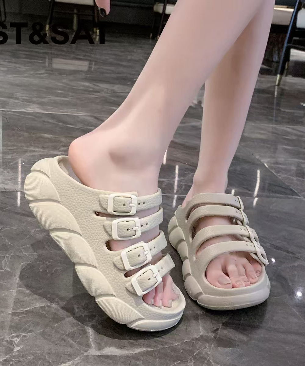 Sandales à plateforme Peep Toe pour femmes 0