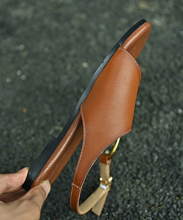 Sandales plates pour femmes style randonnée 4