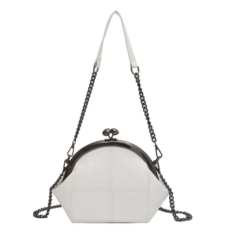 Sac Bandoulière Femme Élégant Détail de Chaîne PU 5