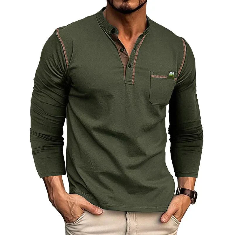 Variant image for Chemise Homme Modern Style Tissu Respirant-9