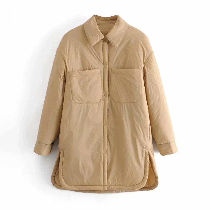 Variant image for Veste Hiver Femme Polyvalente en Matériau Durable Ajustée-17
