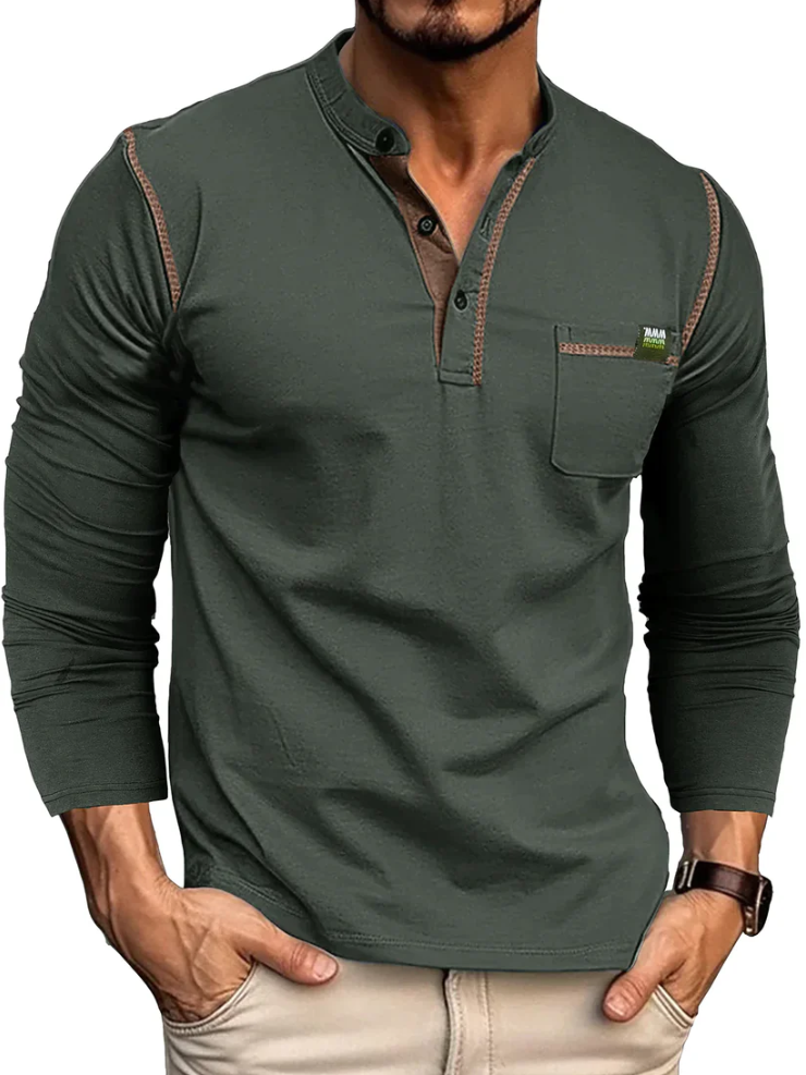 Variant image for Chemise Homme Modern Style Tissu Respirant-33