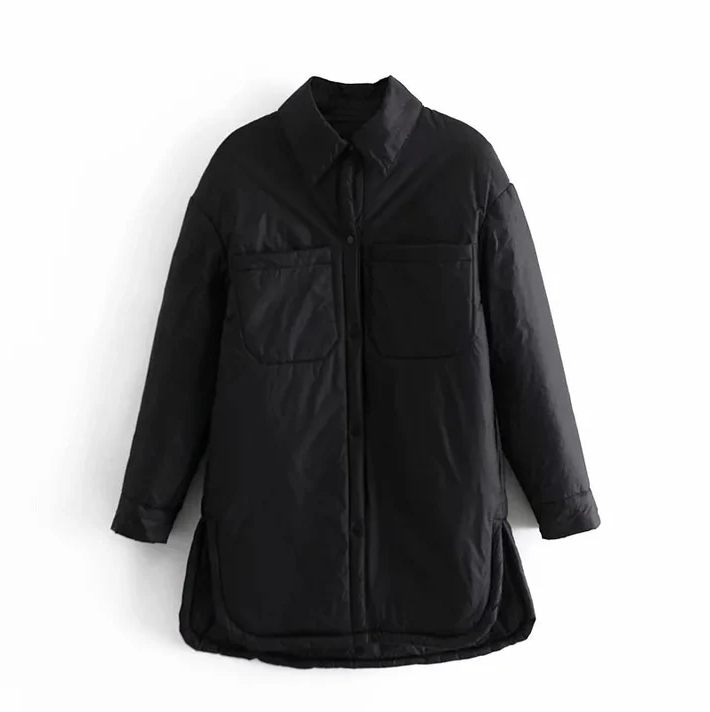 Variant image for Veste Hiver Femme Polyvalente en Matériau Durable Ajustée-15