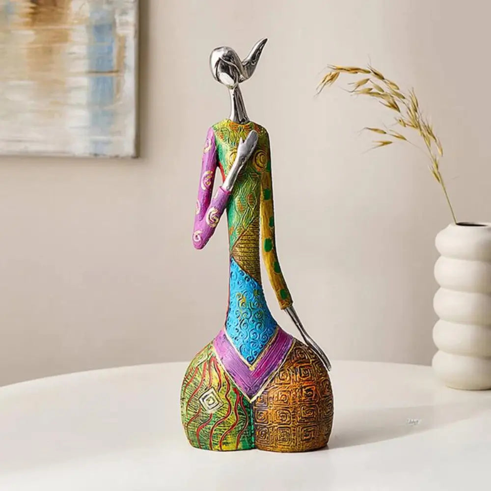 Sculpture Abstraite Artistique en Résine 8