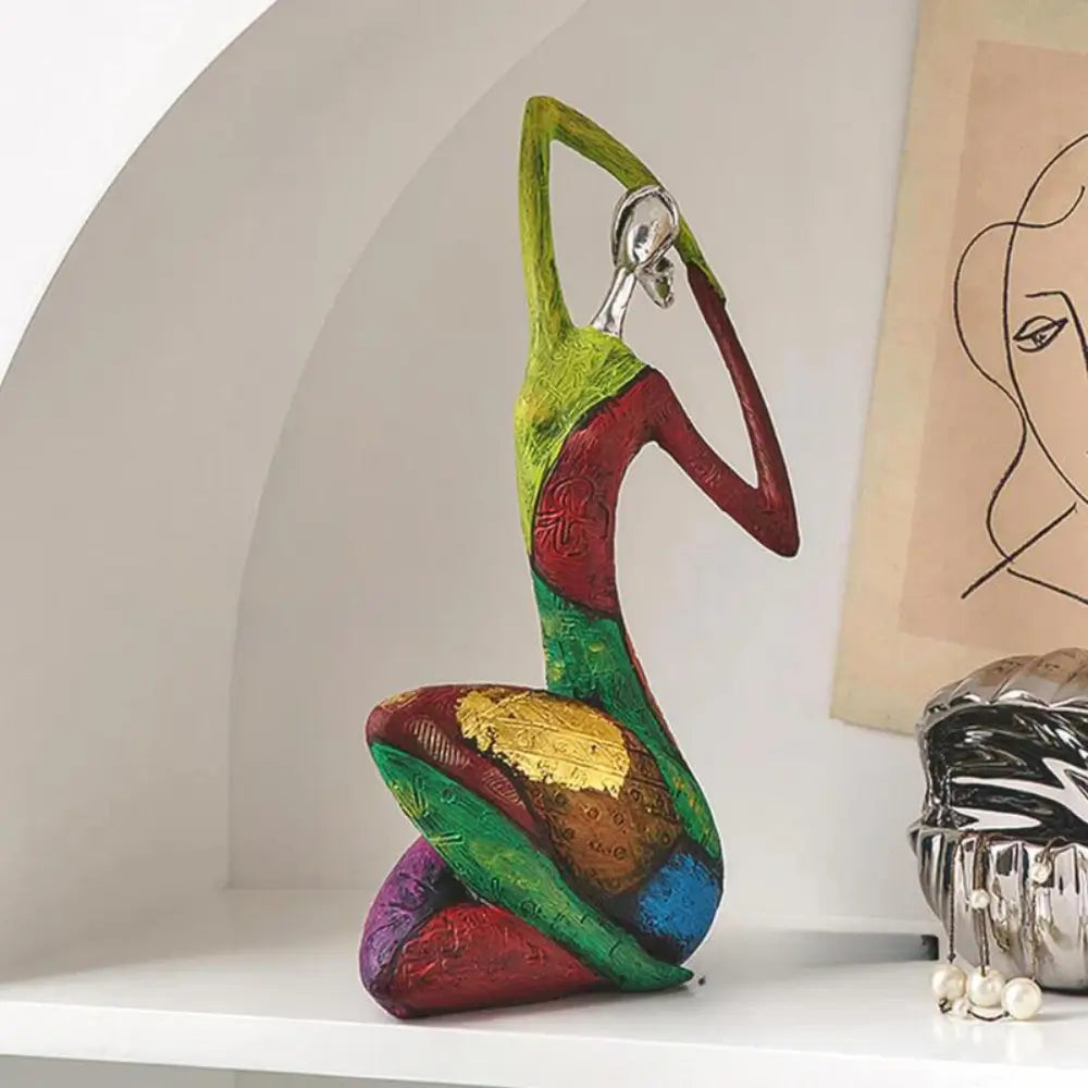 Sculpture Abstraite Artistique en Résine 9