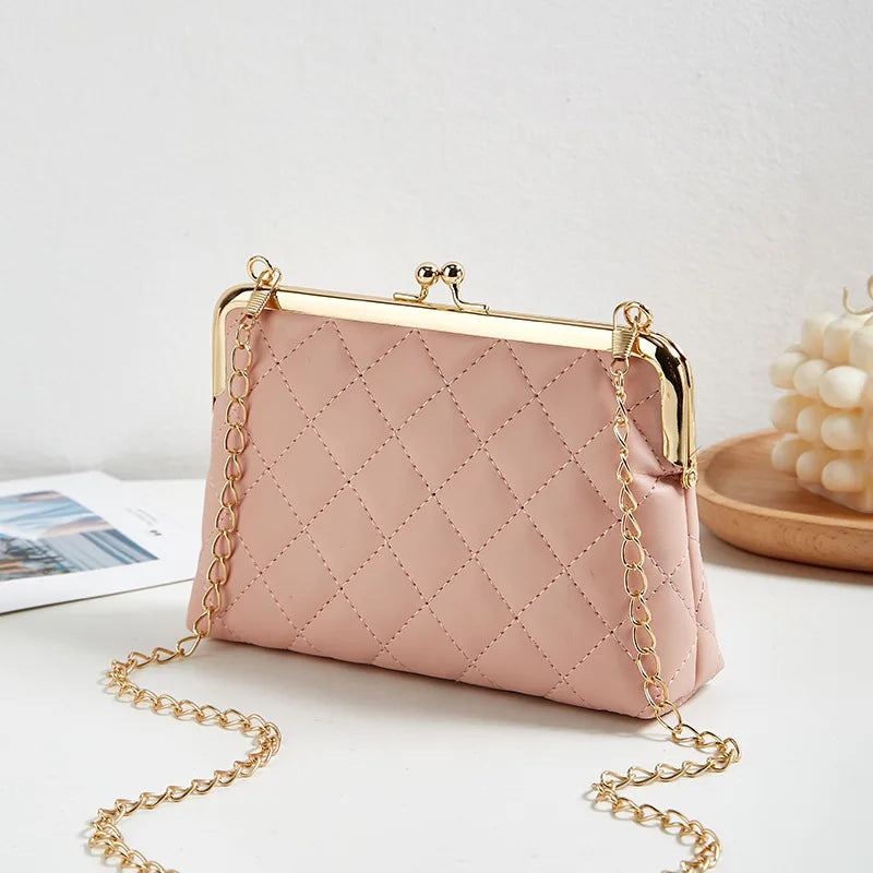 Sac à Bandoulière Femme Élégant avec Fermeture de Chaîne 4