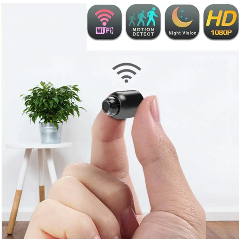 Caméra de Surveillance Sans Fil 1080P HD Wifi Compacte Discrète-3