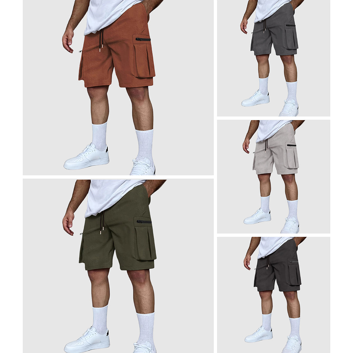 Short Cargo Homme Pratique 5
