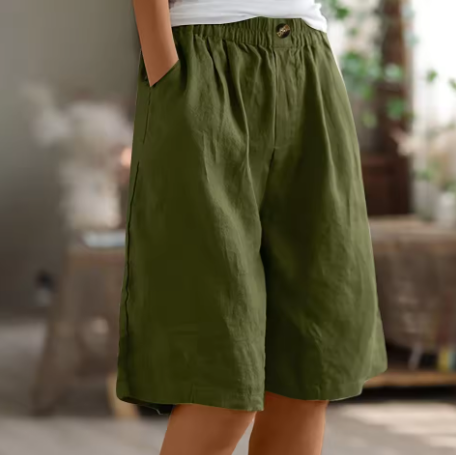 Short Femme Confort Décontracté Mi-Cuisse 0