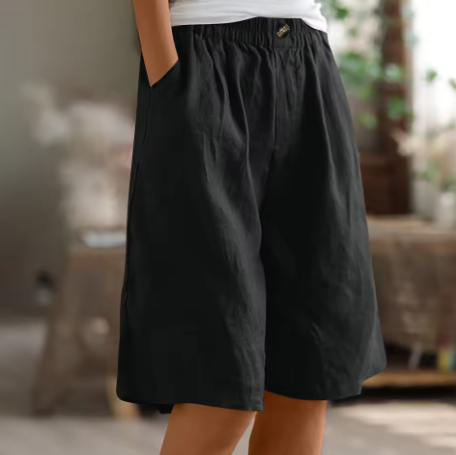 Short Femme Confort Décontracté Mi-Cuisse 11