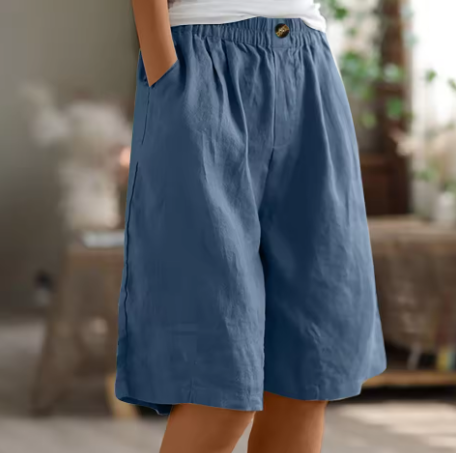 Short Femme Confort Décontracté Mi-Cuisse 3