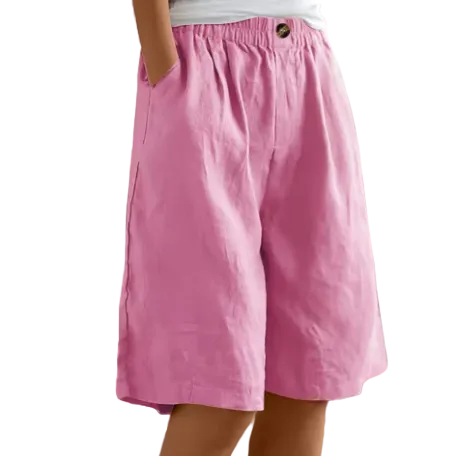 Short Femme Confort Décontracté Mi-Cuisse 4