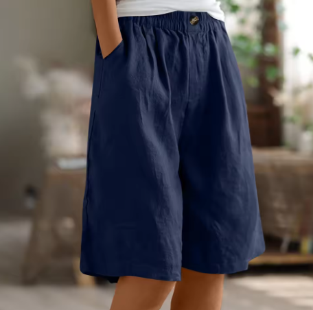 Short Femme Confort Décontracté Mi-Cuisse 5