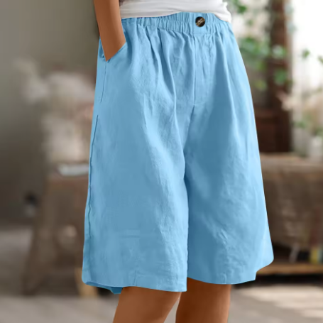 Short Femme Confort Décontracté Mi-Cuisse 6