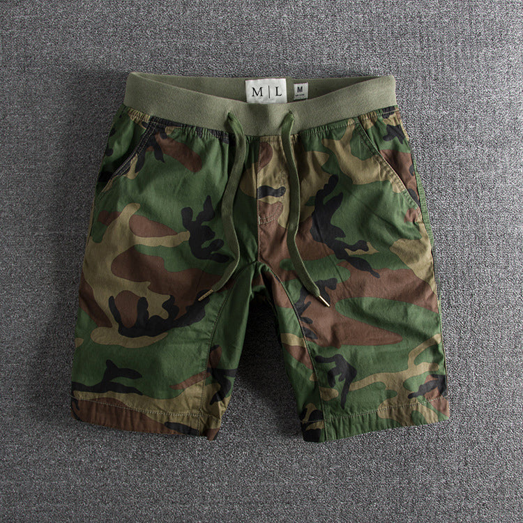 Short Homme Camouflage Décontracté Pour Activités Extérieures 1
