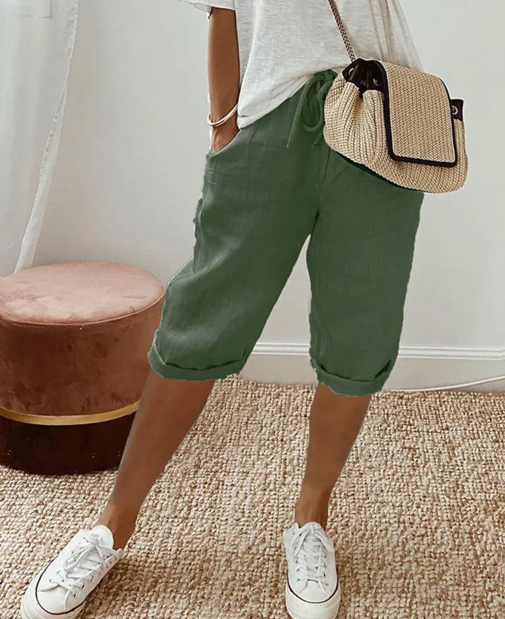 Short pour Femme Style Décontracté 1