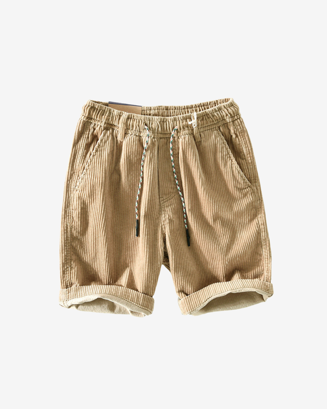 Short pour Homme en Velours Côtelé Décontracté 1