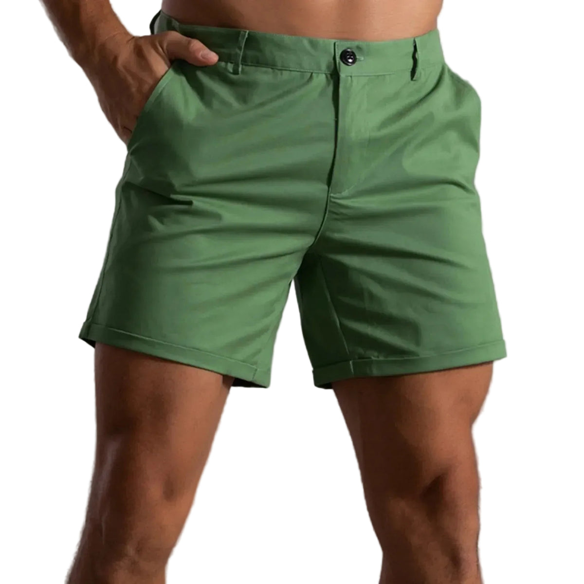 Shorts Hommes Décontractés avec Poches Pratiques 1