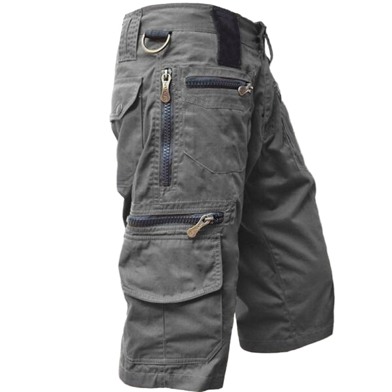 Shorts Pour Hommes Multifonctionnels en Coton Respirant 0
