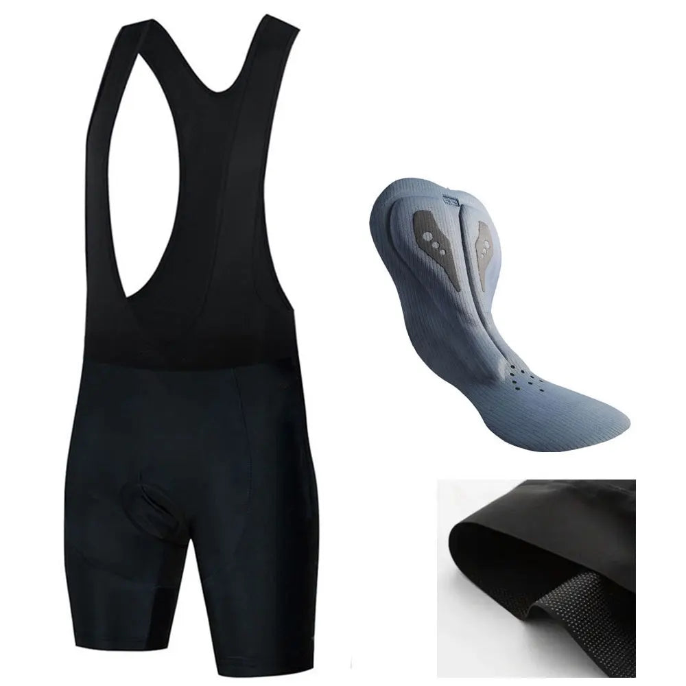 Shorts de Cyclisme pour Hommes en Lycra avec Coussin en Gel 19D 0