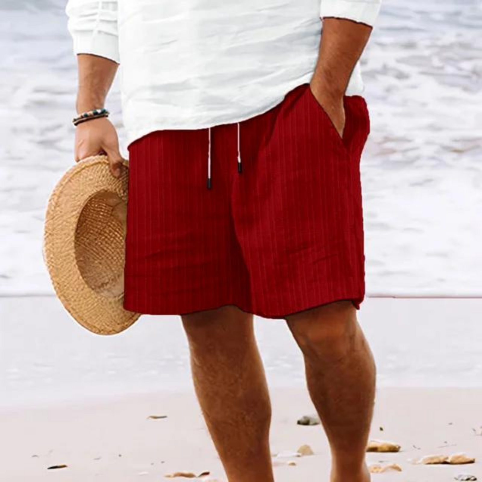 Shorts pour Hommes Décontractés 8