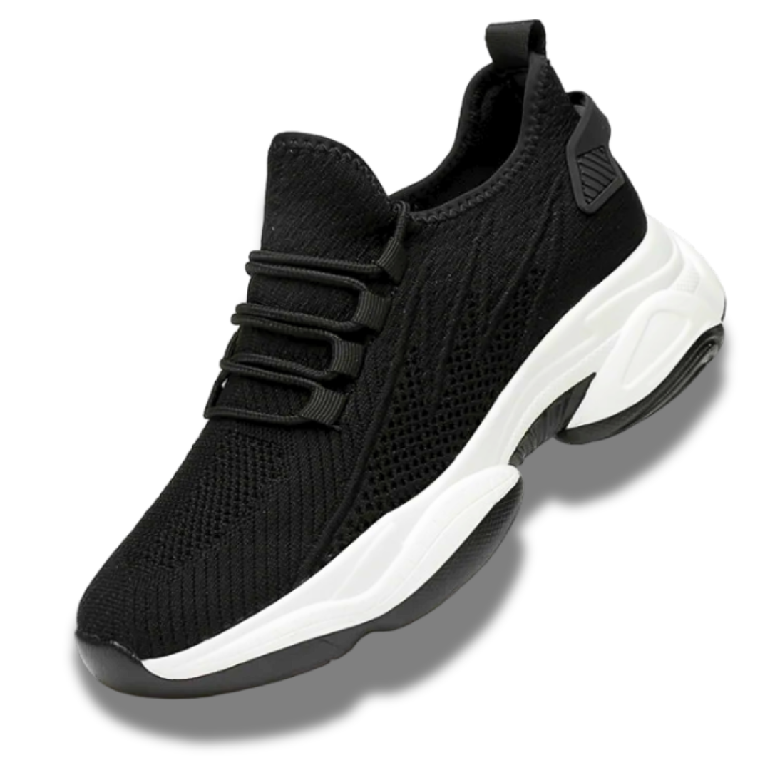 Sneakers Homme Élégants Cuir PU avec Élévation Cachée 3