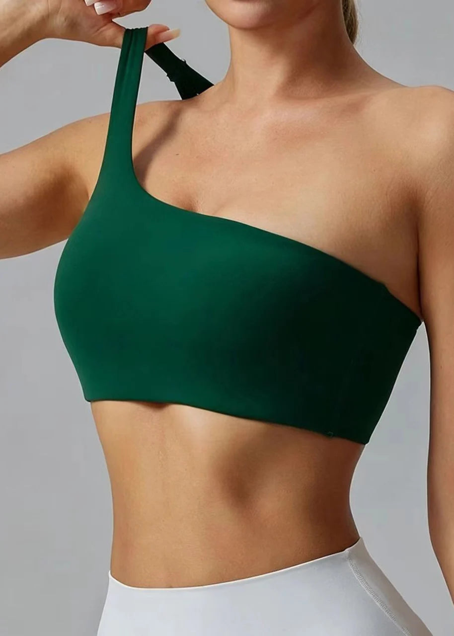 Soutien Gorge Sportif Asymétrique Ventilé Pour Femme 2