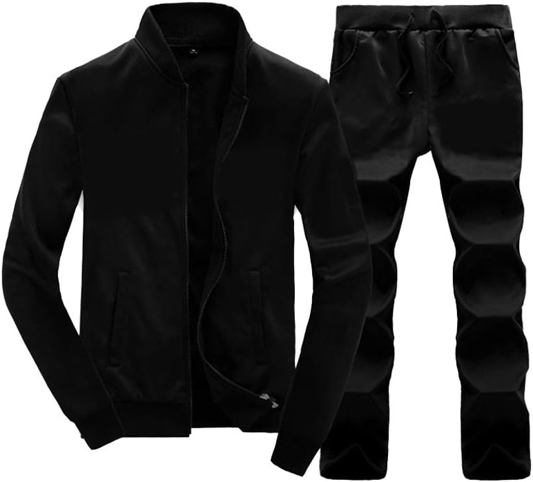 Survêtement Homme Sportif Automne Ensemble Pratique et Confortable 0
