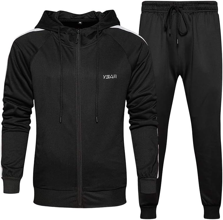 Survêtement Homme Sportif Automne Ensemble Pratique et Confortable 14