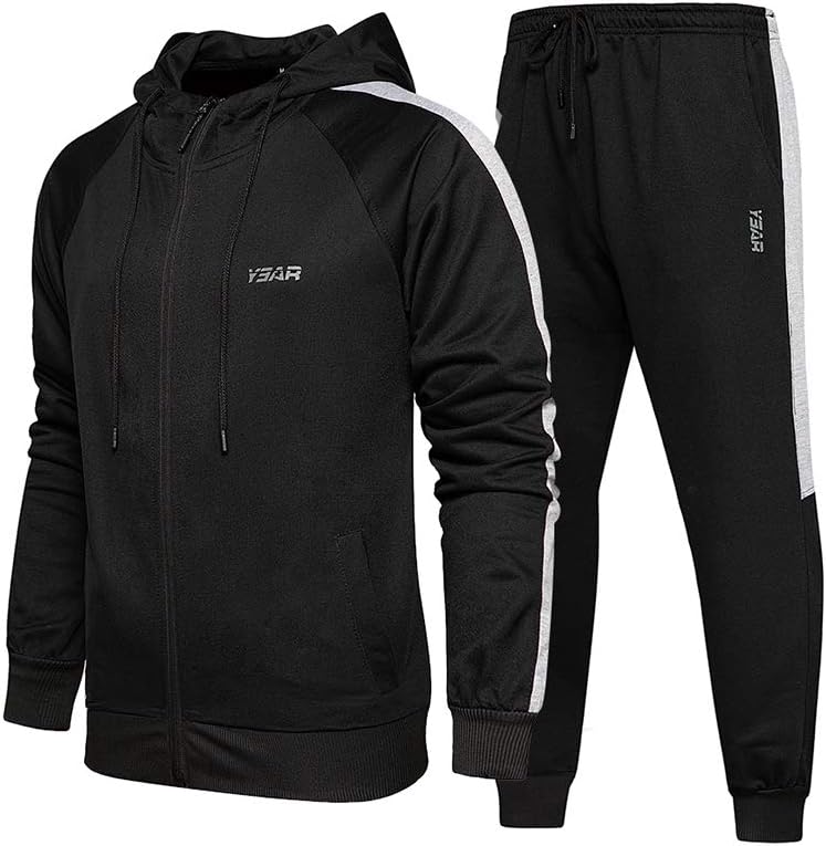 Survêtement Homme Sportif Automne Ensemble Pratique et Confortable 7