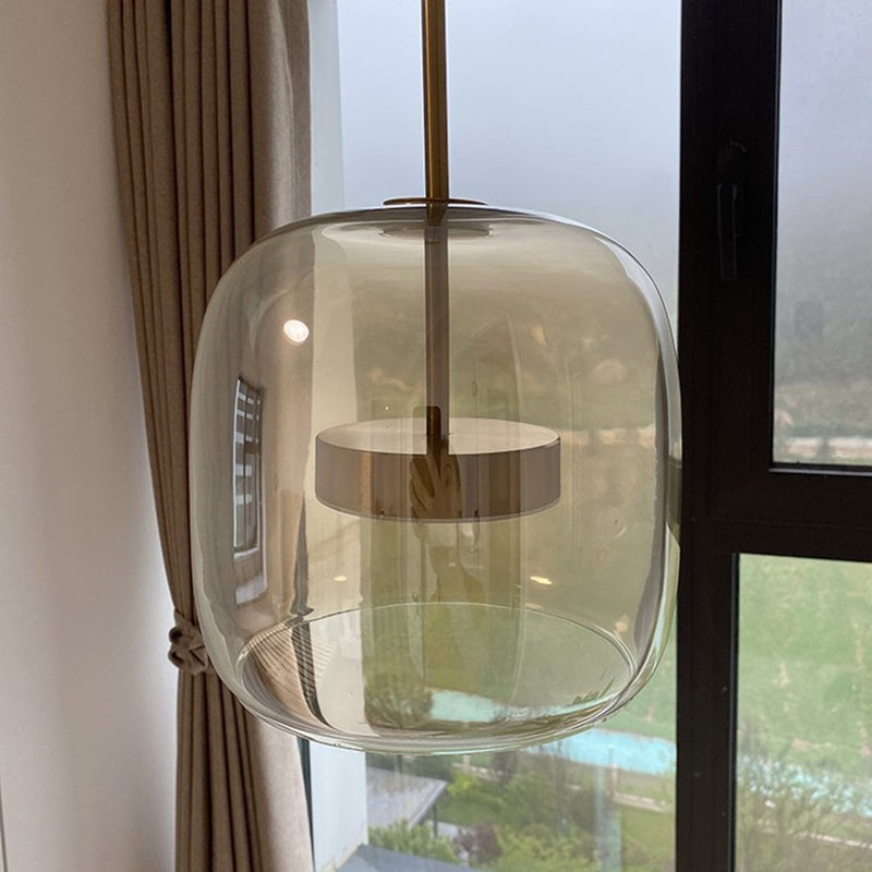 Suspension Luminaire AuraGlass Design Rétro 4