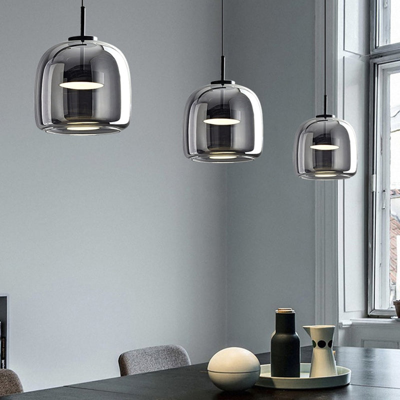 Suspension Luminaire AuraGlass Design Rétro 5