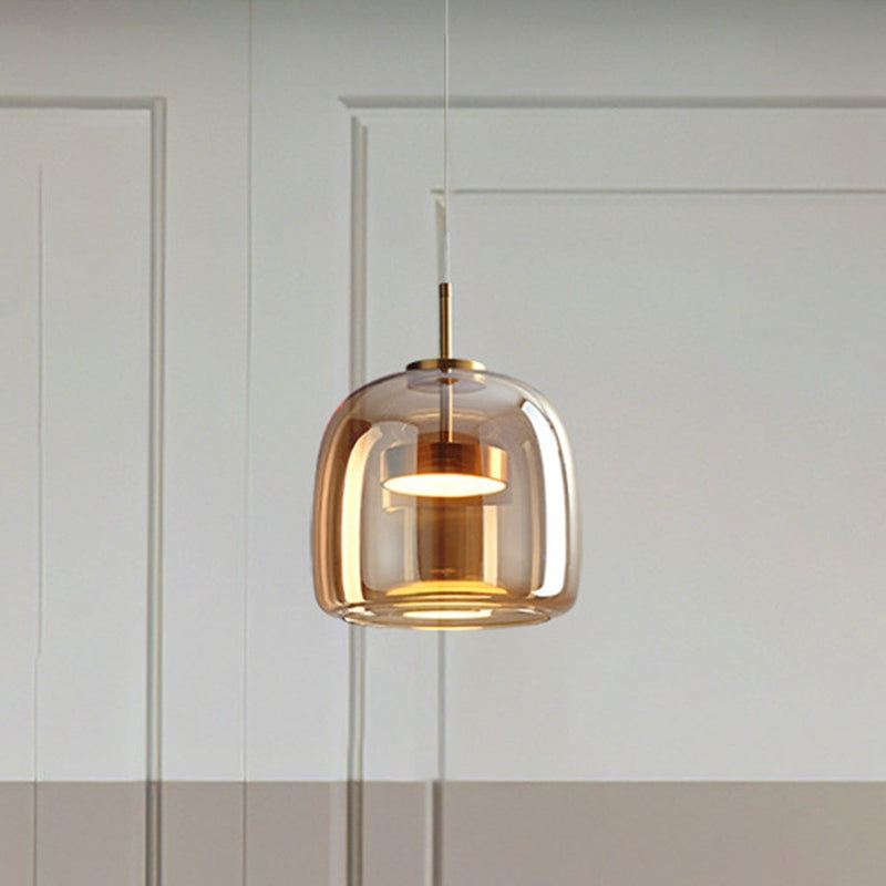 Suspension Luminaire AuraGlass Design Rétro 7