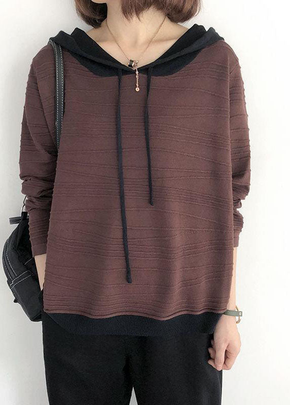 Sweat-shirt à capuche Kaki Chic 3