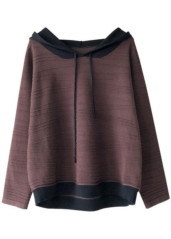 Sweat-shirt à capuche Kaki Chic 4