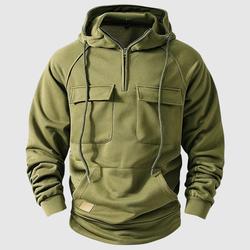 Sweat à Capuche Homme Multipoches 4