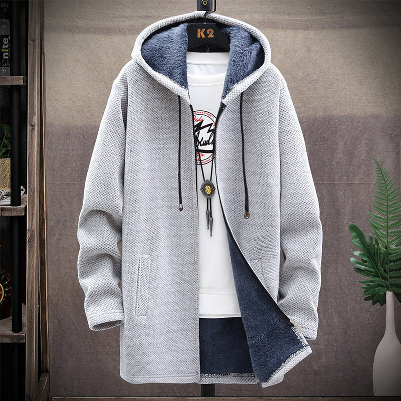 Sweat à Capuche Zippé Oversize pour Homme 1