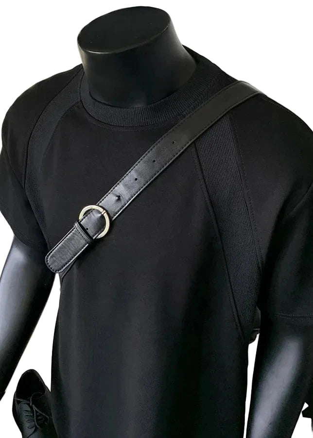 T-shirt Homme Col Rond Coupe Ample 0