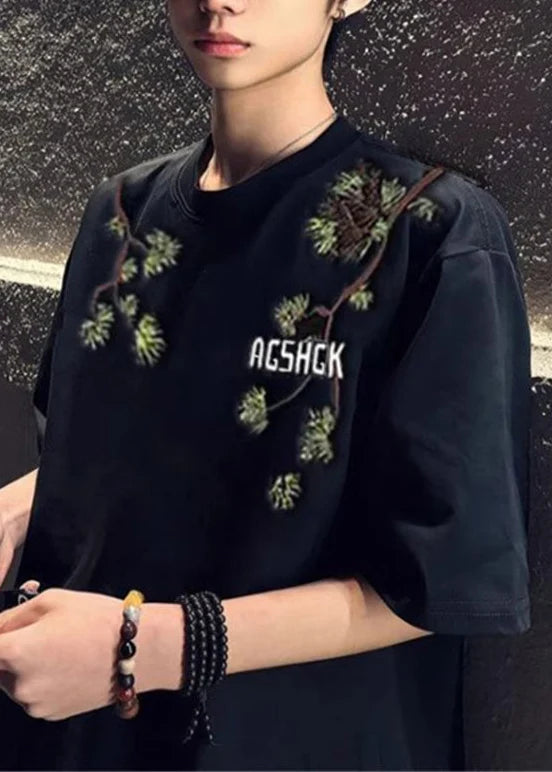 T-shirt Homme Oversize Style Estival Imprimé 1