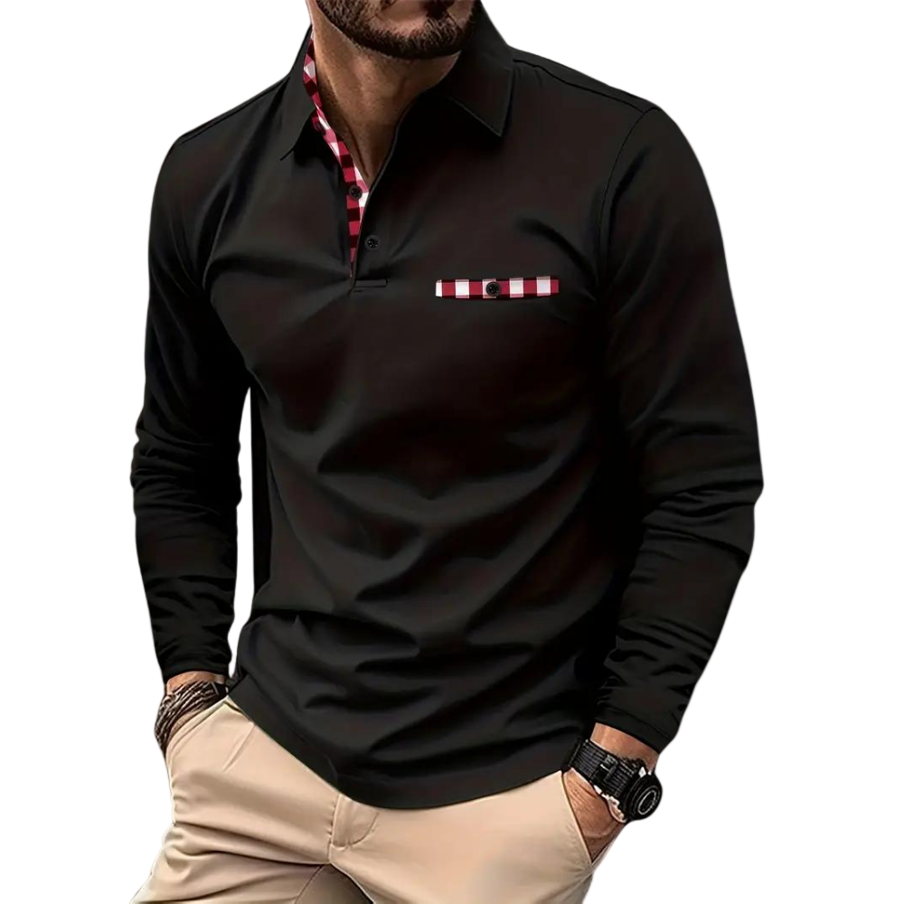 T-shirt à Manches Longues Homme Confortable 0