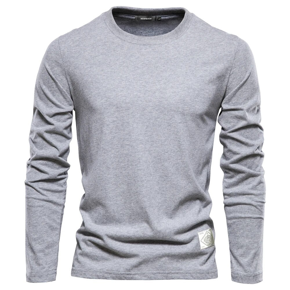 T-shirt à Manches Longues pour Homme Style Décontracté 1