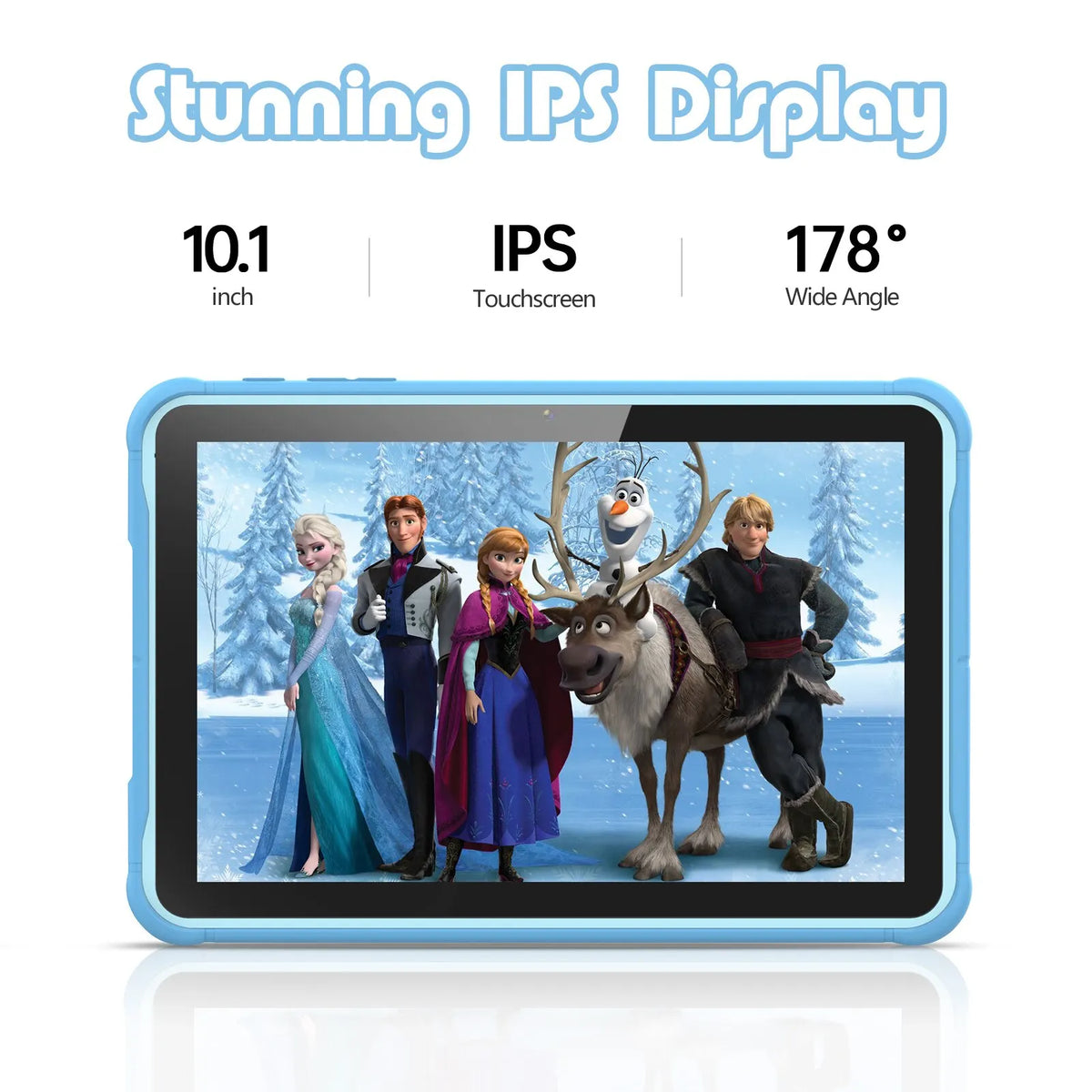 Tablette Enfant 10 Pouces Android 13 avec Processeur Quad-Core et 64 Go de Stockage 2