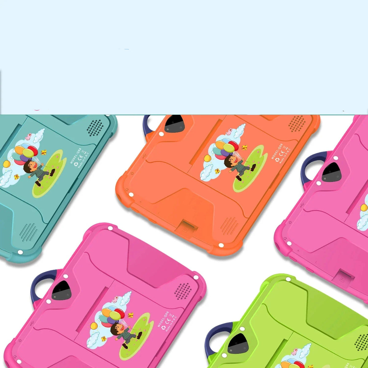 Tablette Enfant 7.0 Pouces Éducative Quad Core 4GB RAM 64GB ROM 5