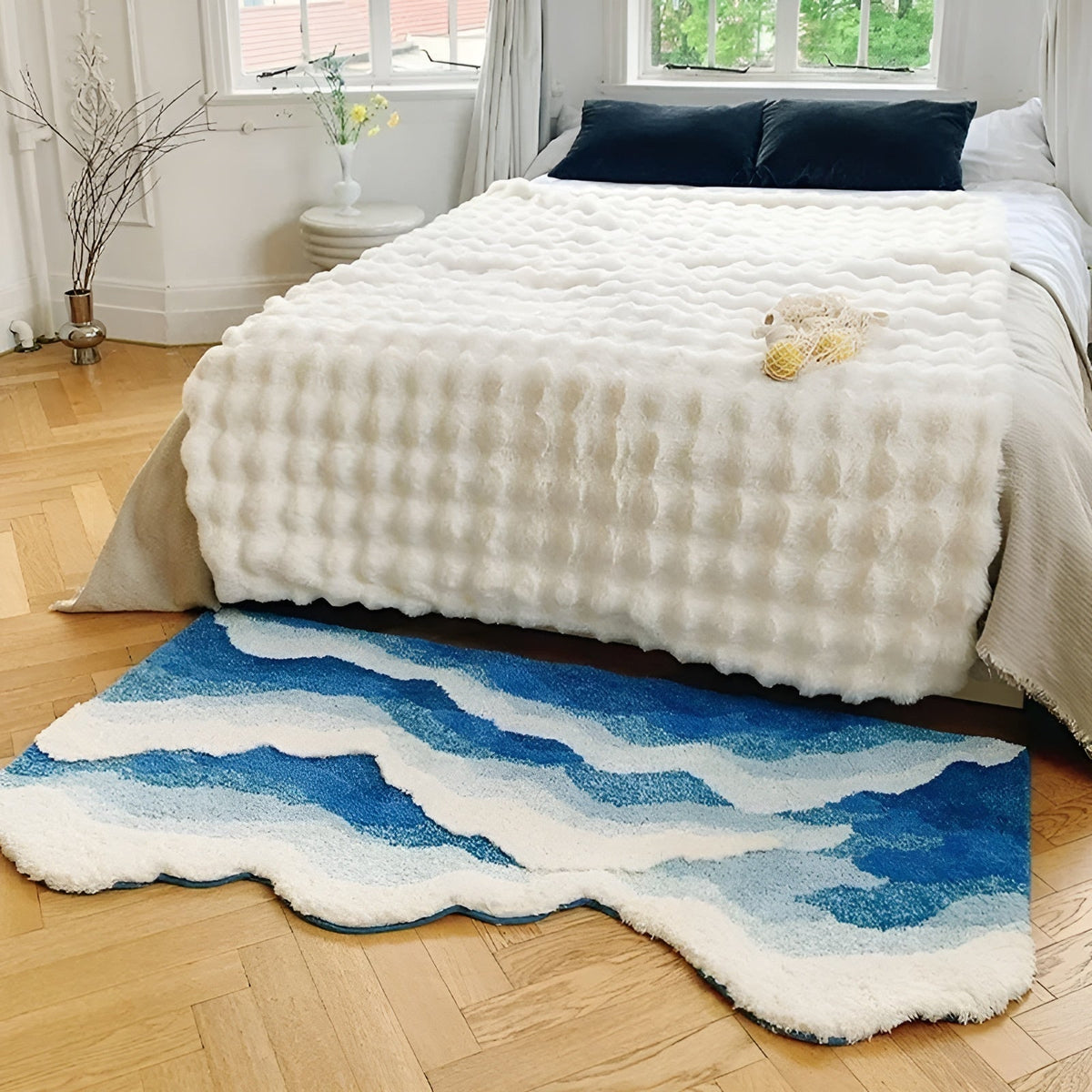 Tapis Ondulé Design Contemporain 2