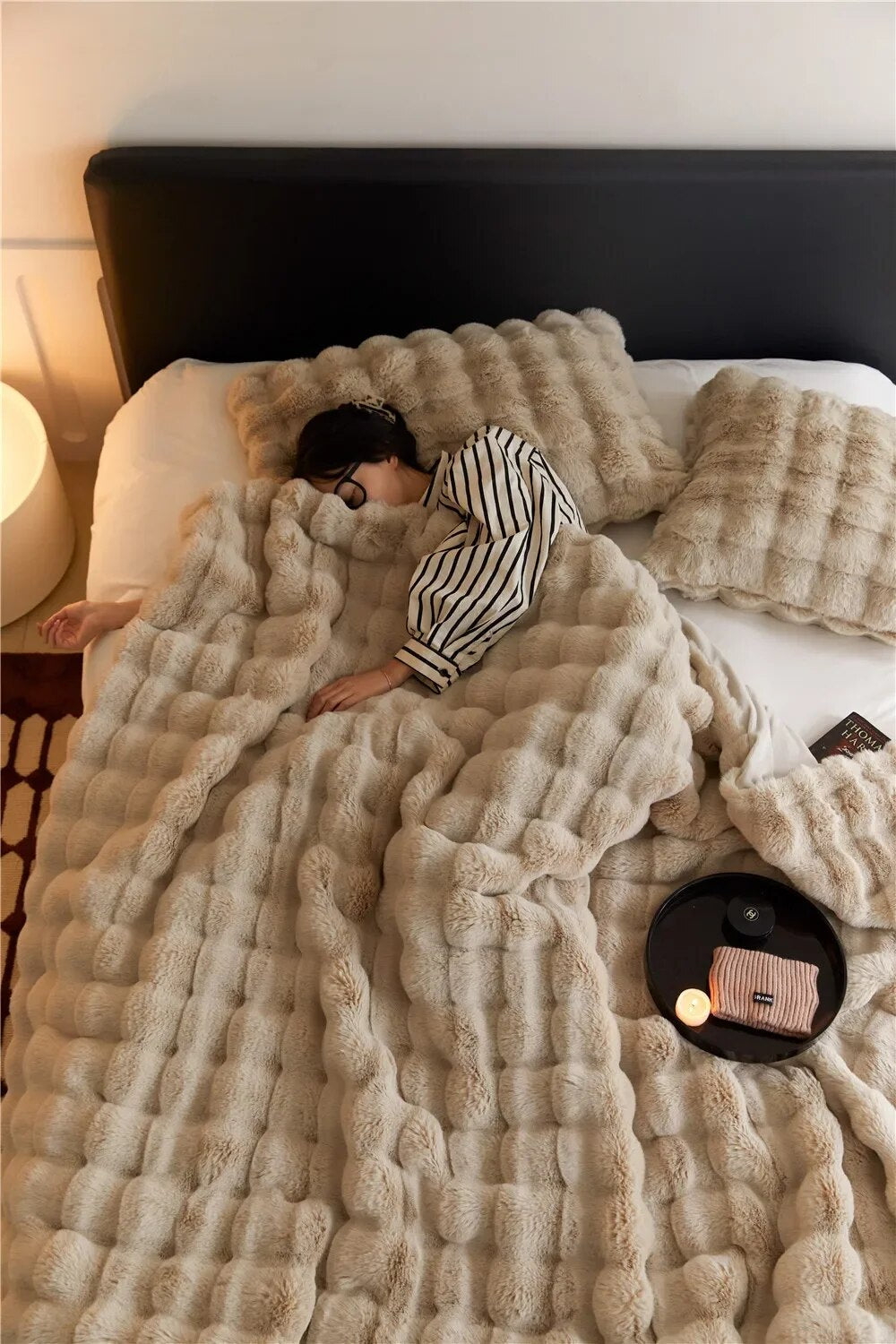 Tapis en Laine Doux et Confortable 0