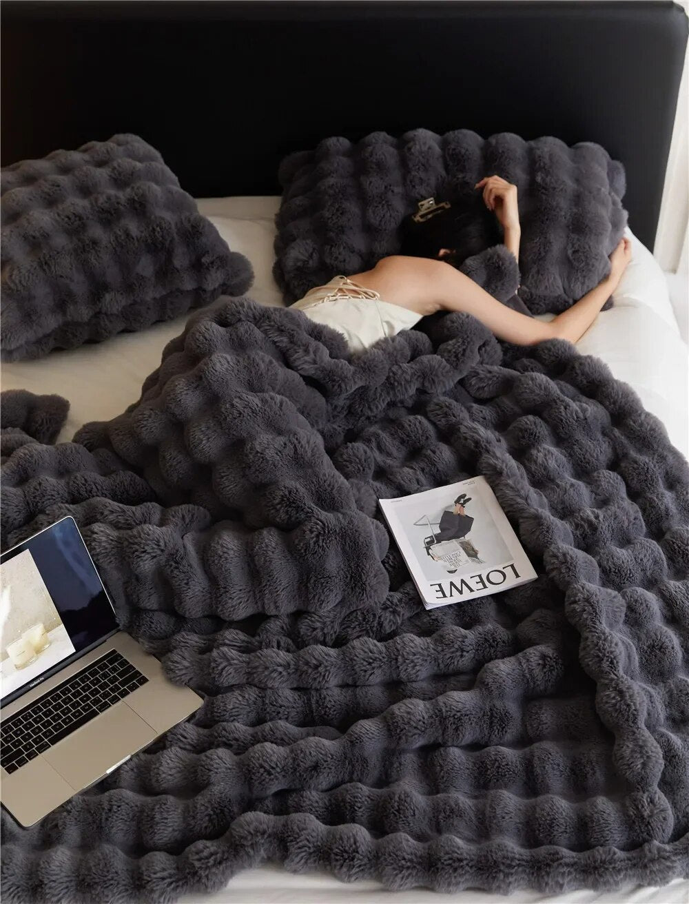 Tapis en Laine Doux et Confortable 1